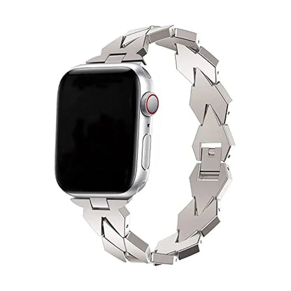 RadiantGem Edelstahl Damen Armband Uhr