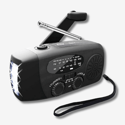 Multifunktionales Notfallradio - Kompakt &amp; Innovativ