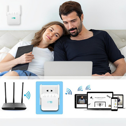 Leistungsstarker WLAN-Repeater mit großer Reichweite
