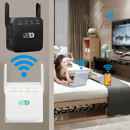 Leistungsstarker WLAN-Repeater mit großer Reichweite