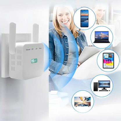 Leistungsstarker WLAN-Repeater mit großer Reichweite