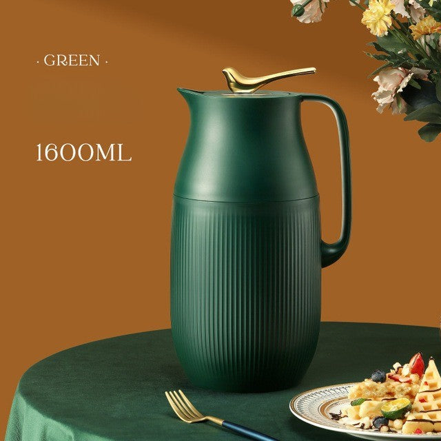 Heißer Riese Minimalistische Isolierte Thermoskanne