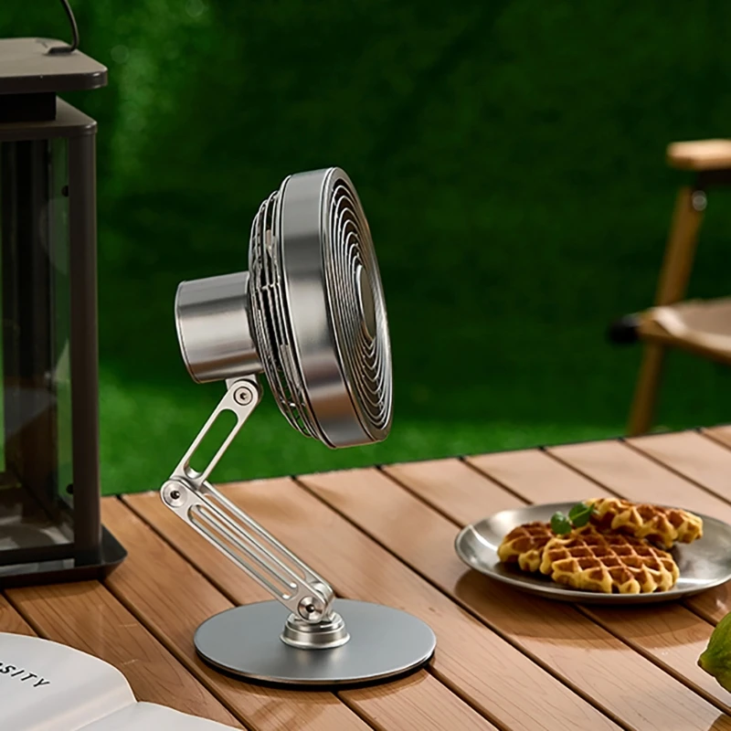 Höhenverstellbarer Standcompakter Turbo Mini Schreibtischventilator