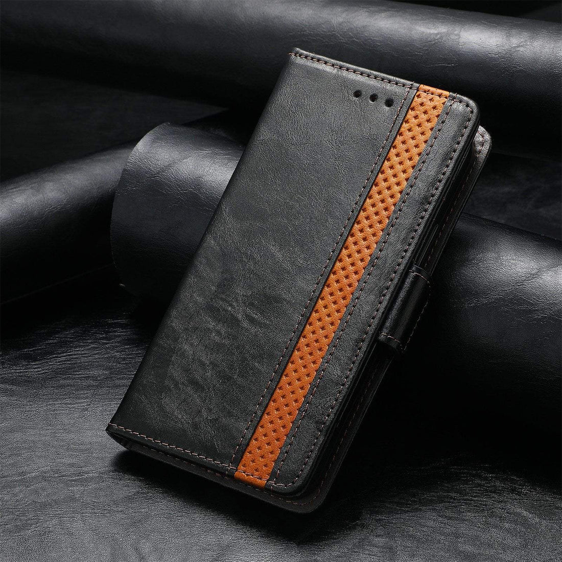 RFID Leder Samsung Z Fold 3 Wallet Case