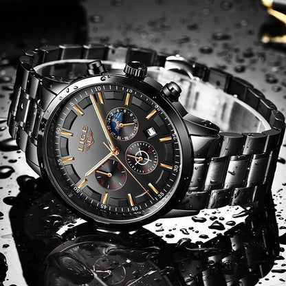 Robuste Stahl Militär-Uhr - Eleganz und Langlebigkeit