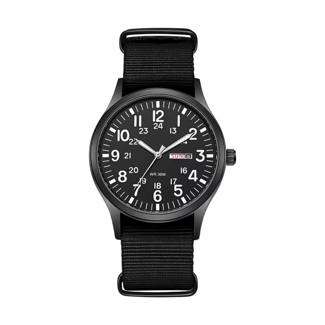 Robuste Outdoor Herren Armbanduhr - Wasserdicht &amp; Kratzfest