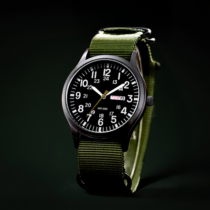 Robuste Outdoor Herren Armbanduhr - Wasserdicht &amp; Kratzfest