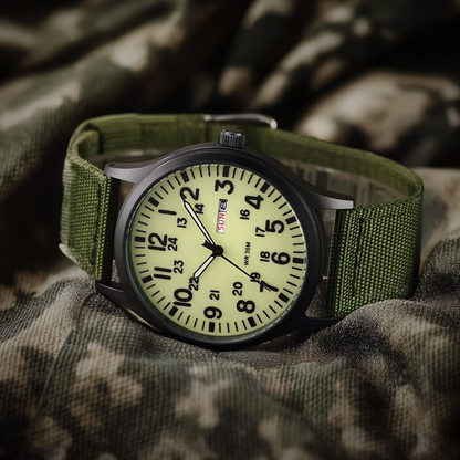 Robuste Outdoor Herren Armbanduhr - Wasserdicht &amp; Kratzfest