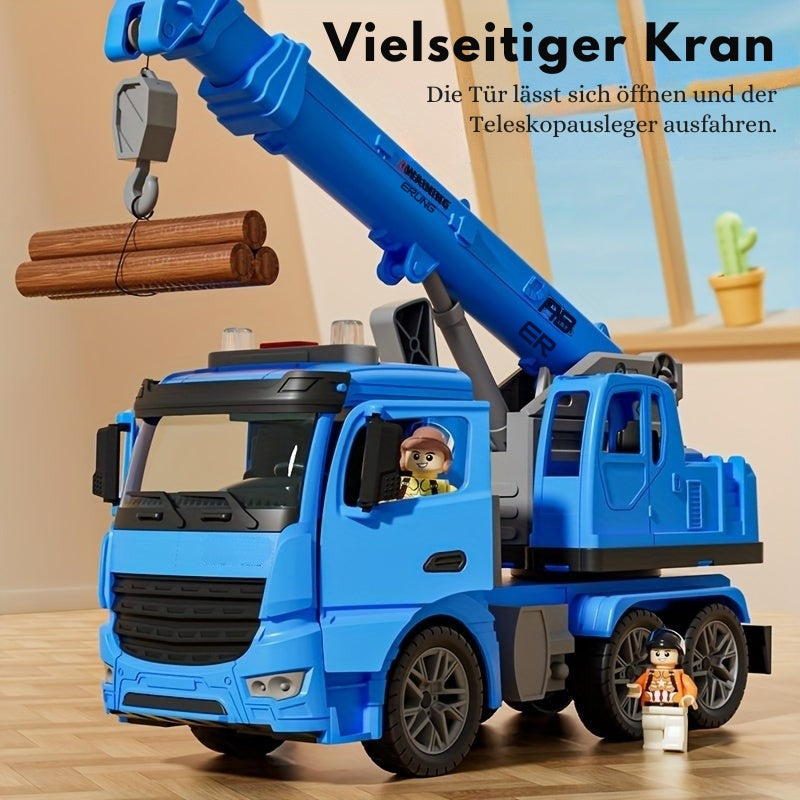 Kran Truck Spielzeug | Robust mit Geräuschen