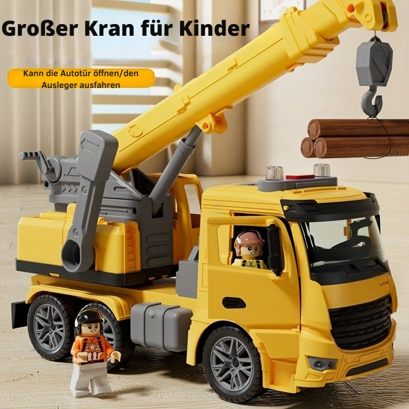 Kran Truck Spielzeug | Robust mit Geräuschen