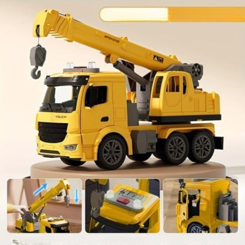 Kran Truck Spielzeug | Robust mit Geräuschen