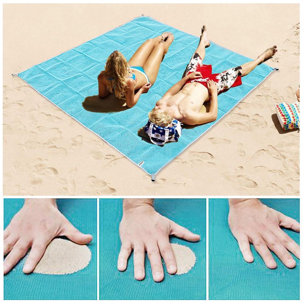 Sandfreies Strandtuch - 200x200 Strandartikel