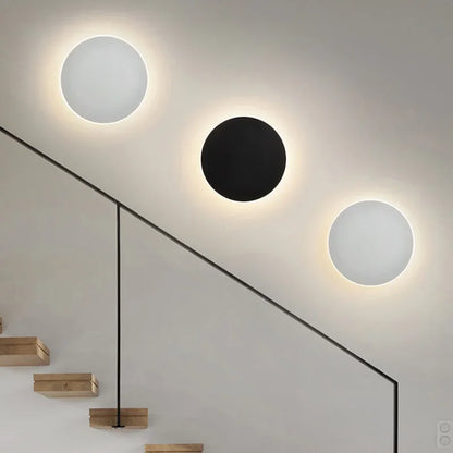 Runde LED-Wandleuchte - SleekeSphere | Modern &amp; Eleganz
