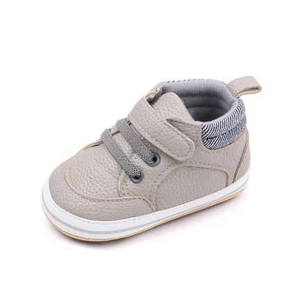 Rutschfeste Babyschuhe - Weiche Sohle &amp; Klettverschluss