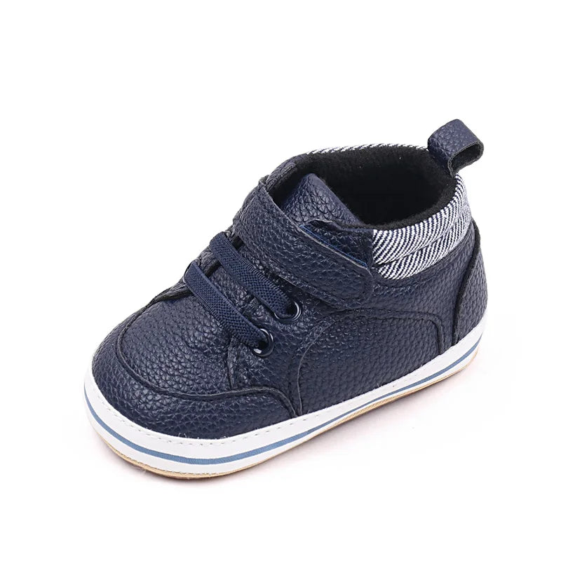 Rutschfeste Babyschuhe - Weiche Sohle &amp; Klettverschluss