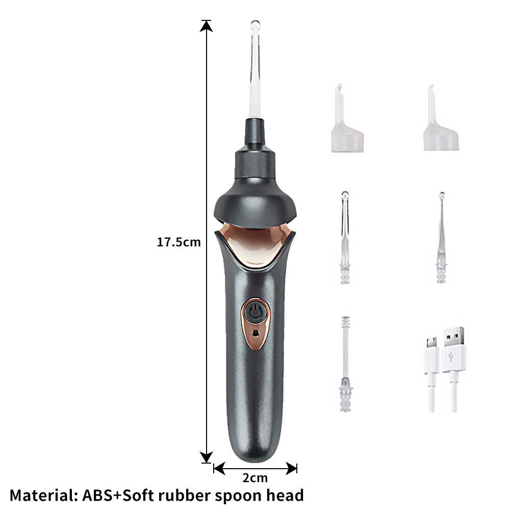 Elektrischer Ohrpickel Ohrenschmalz Schmerzfreie Reinigung Reinigung Gerät