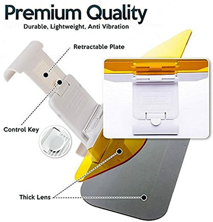 HD Tac Auto Sonnenblende Tag Nacht Blendschutz Sonnenblenden Erweiterung Sicht Fahren Brillen Schatten