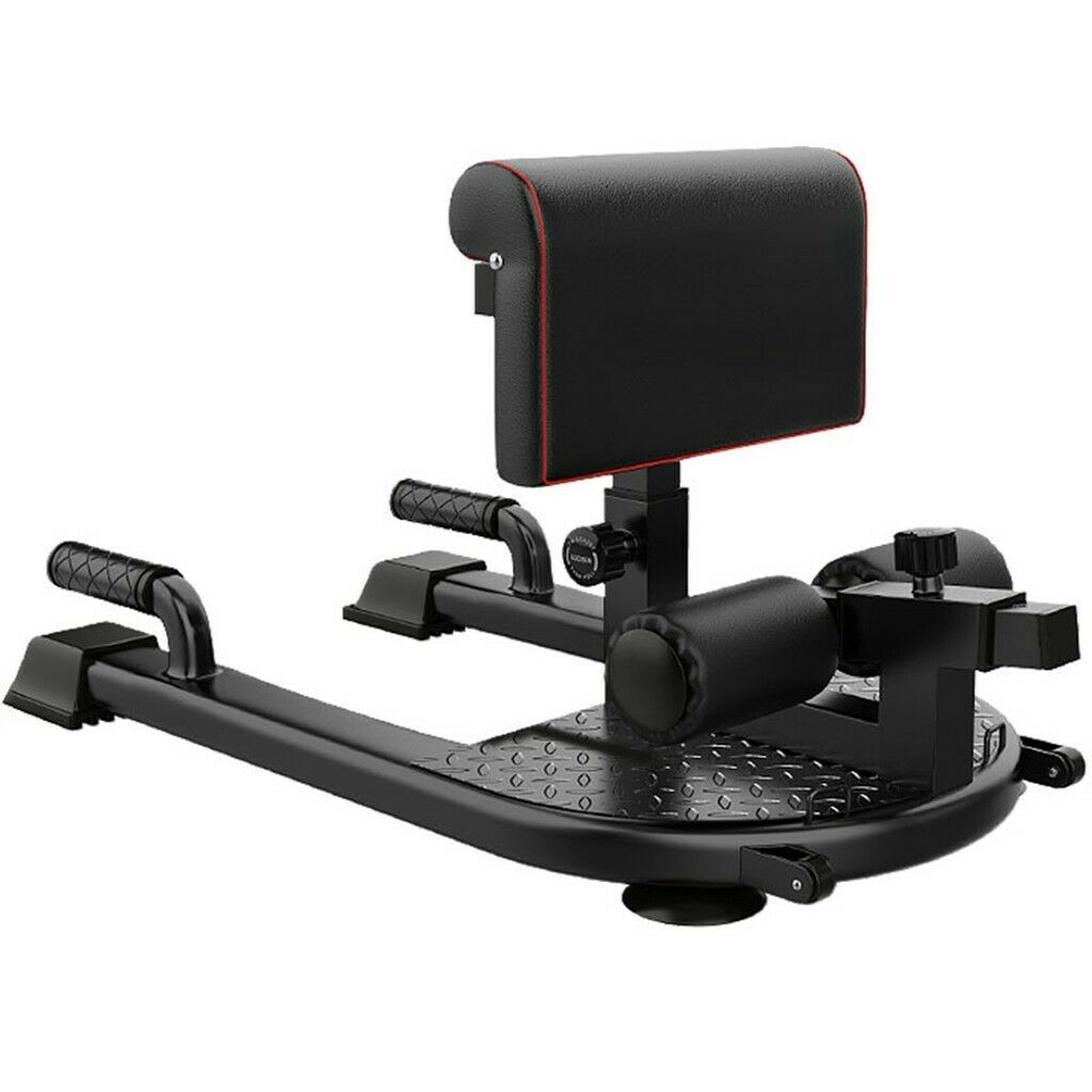 Sissy Squat Fitnessgerät 3-in-1 – Kniebeuge- &amp; Sit-Up-Station