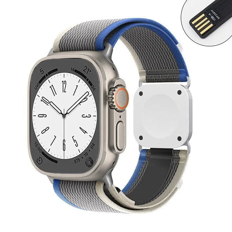 Pinnacle Loop-Armband mit USB-Ladefunktion für die Apple Watch