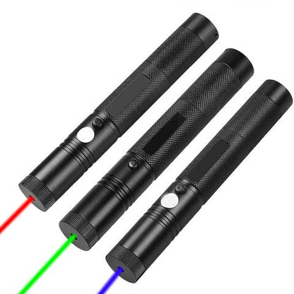 Zelara-Power Laserpointer 303 - Wiederaufladbarer sichtbarer USB-Laserpointer mit hoher Leistung