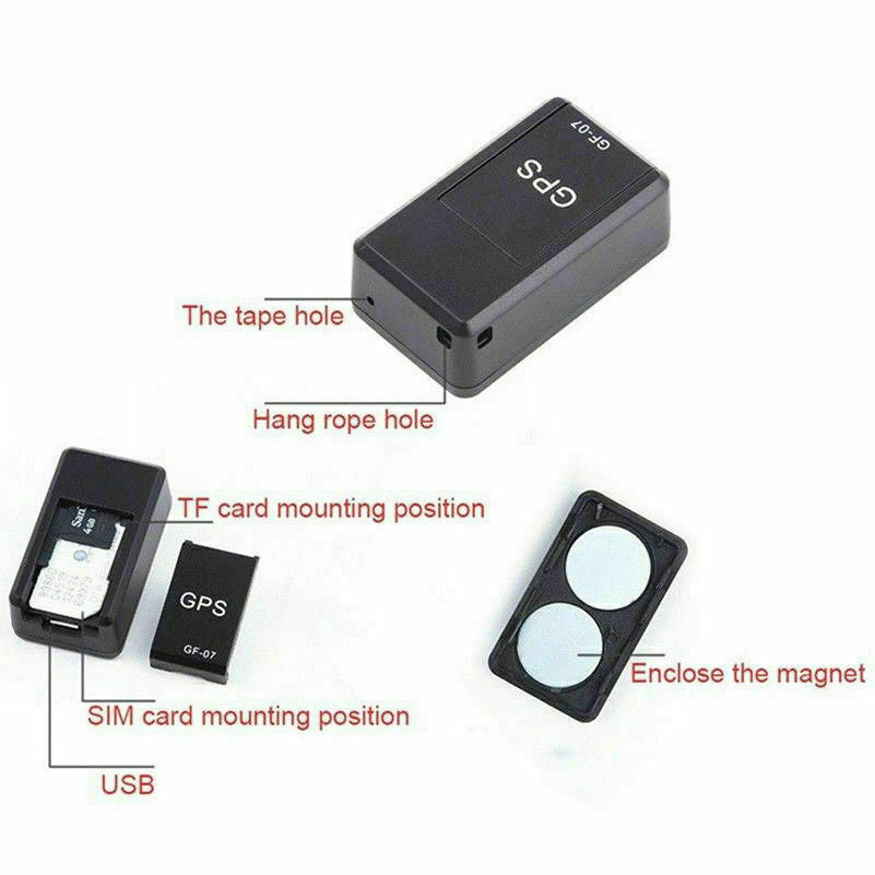 Mini Echtzeit GPS Tracker Gerät | Kleine Größe und leichtes Gewicht