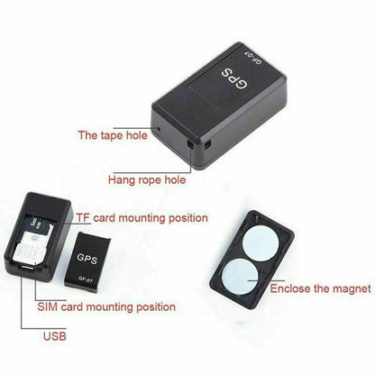 Mini Echtzeit GPS Tracker Gerät | Kleine Größe und leichtes Gewicht