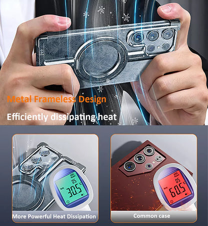 Neue superleichte magnetische Schutzhülle für Samsung Galaxy S25 S24 Plus Ultra-Serie