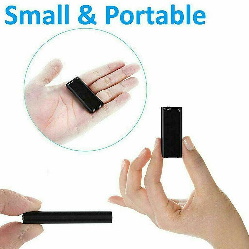 Mini Voice Recorder - Mini Audio Recorder - Mini Aufnahmegerät - Kleinster versteckter Audio Recorder