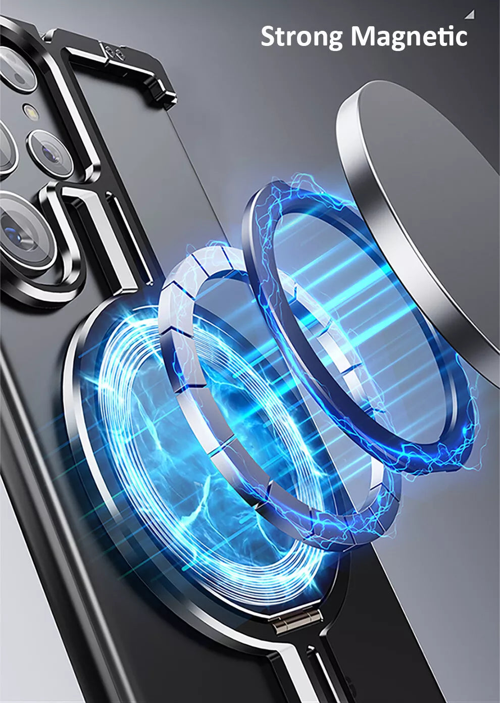Neue superleichte magnetische Schutzhülle für Samsung Galaxy S25 S24 Plus Ultra-Serie