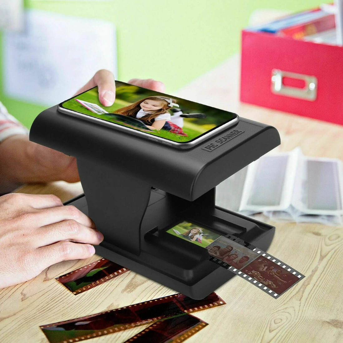 Hochauflösender Slide Scanner Konverter