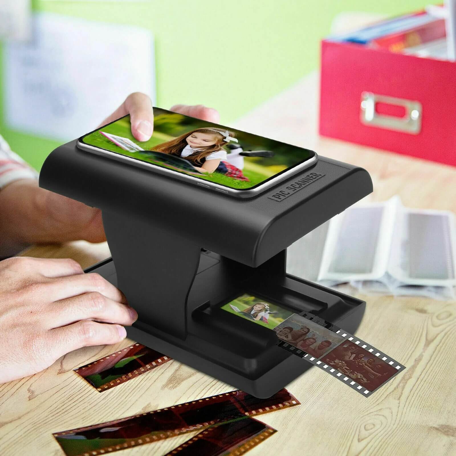 Hochauflösender Slide Scanner Konverter