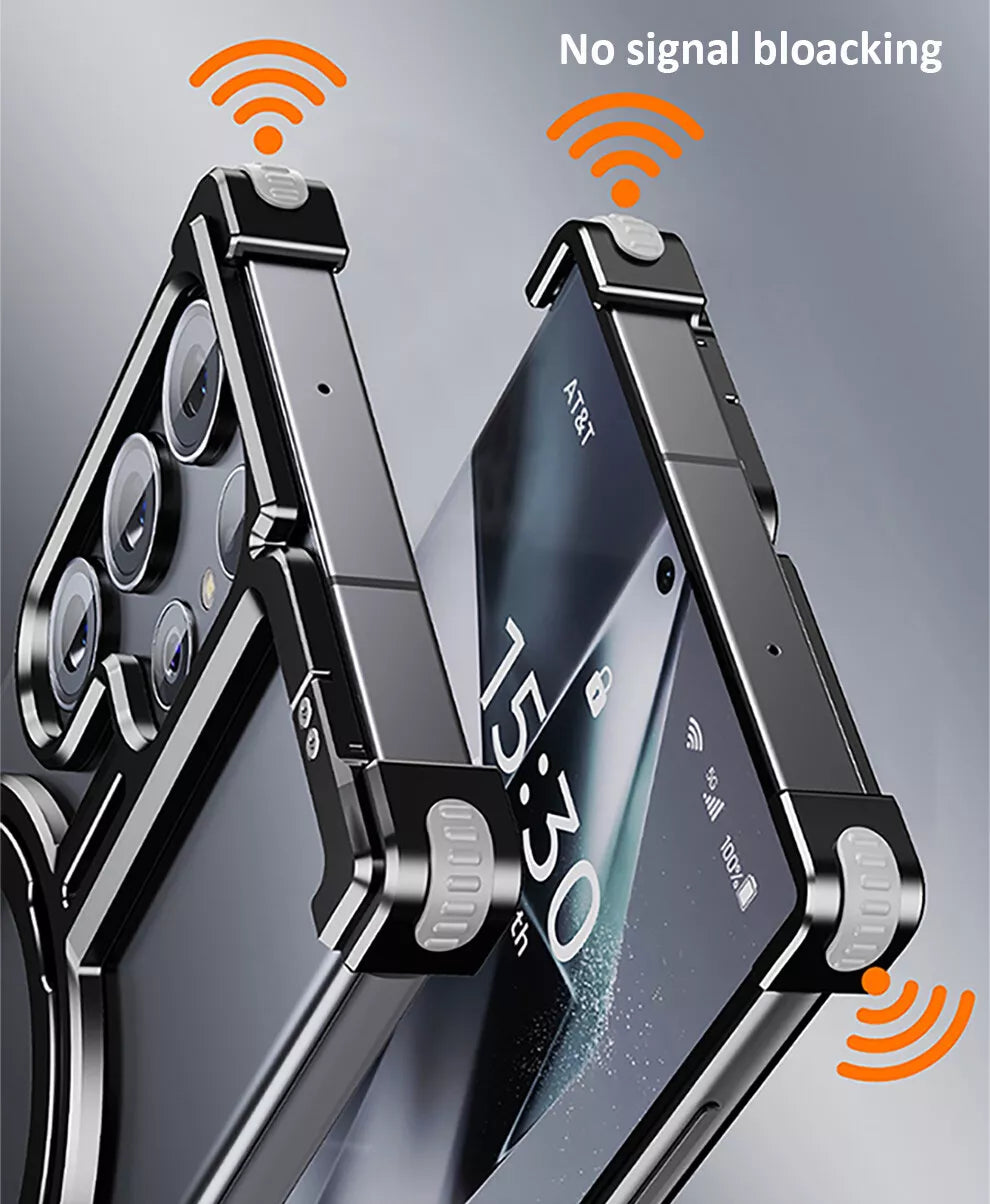 Neue superleichte magnetische Schutzhülle für Samsung Galaxy S25 S24 Plus Ultra-Serie