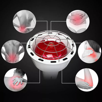 Regulierbare Infrarot-Wärmelampe 275W für effektive Rotlichttherapie