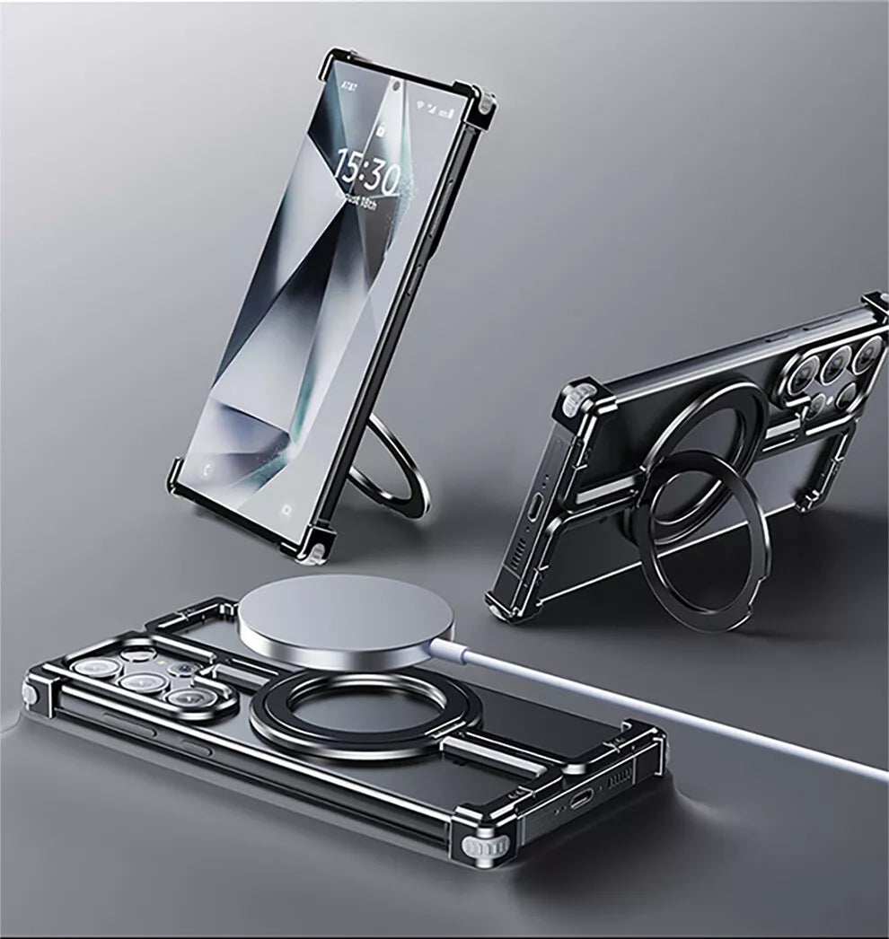 Neue superleichte magnetische Schutzhülle für Samsung Galaxy S25 S24 Plus Ultra-Serie