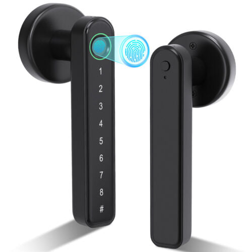 Smartes Türschloss Fingerabdruck App Zahlencode Keyless DIY Installation ohne Abo