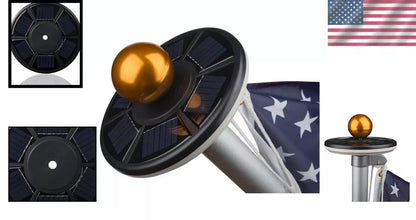 Solar Top Disk Flag Licht