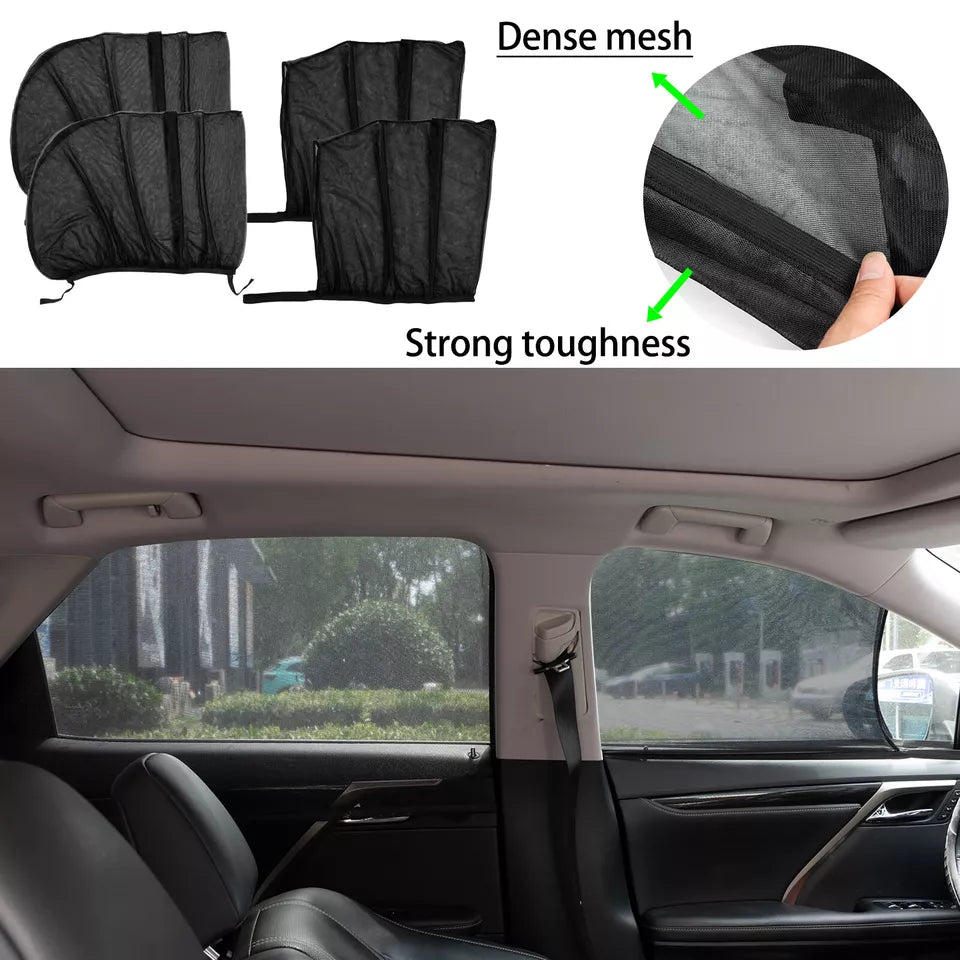 4 Stück Auto Fenster Sonnenblenden