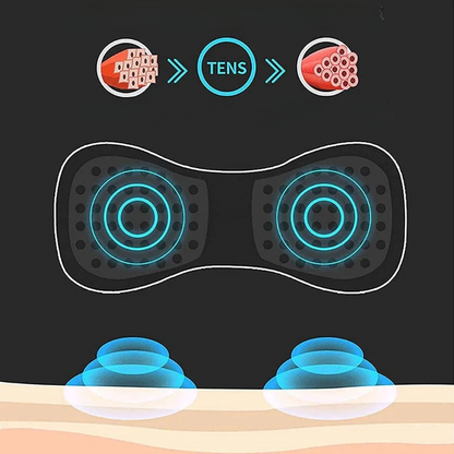 Tragbares elektrisches EMS-Mini-Nacken- und Körpermassagegerät