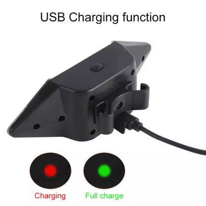 Fahrradblinker Wasserdicht Fernbedienung Drahtloses Rücklicht USB wiederaufladbare Fahrrad Rücklichter