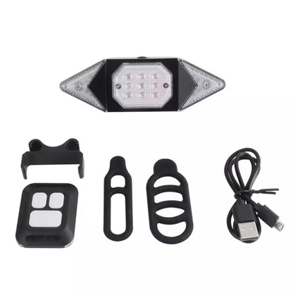 Fahrradblinker Wasserdicht Fernbedienung Drahtloses Rücklicht USB wiederaufladbare Fahrrad Rücklichter