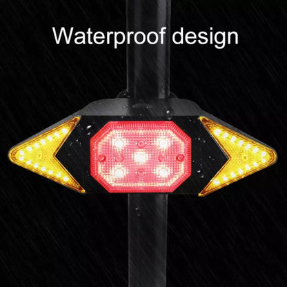 Fahrradblinker Wasserdicht Fernbedienung Drahtloses Rücklicht USB wiederaufladbare Fahrrad Rücklichter