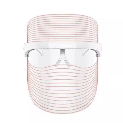 LED-Maske für die Hautpflege | Rotes Lichttherapie zur Anti-Aging und zur Reduktion von Unreinheiten