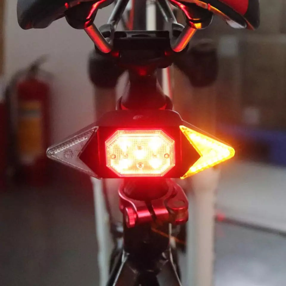 Fahrradblinker Wasserdicht Fernbedienung Drahtloses Rücklicht USB wiederaufladbare Fahrrad Rücklichter