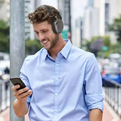 Kabellose Bluetooth-Kopfhörer | HiFi Stereo Sound, Aktive Geräuschunterdrückung &amp; Bequeme Passform für Reisen, Workouts &amp; täglichen Gebrauch