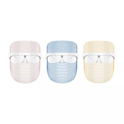 LED-Maske für die Hautpflege | Rotes Lichttherapie zur Anti-Aging und zur Reduktion von Unreinheiten