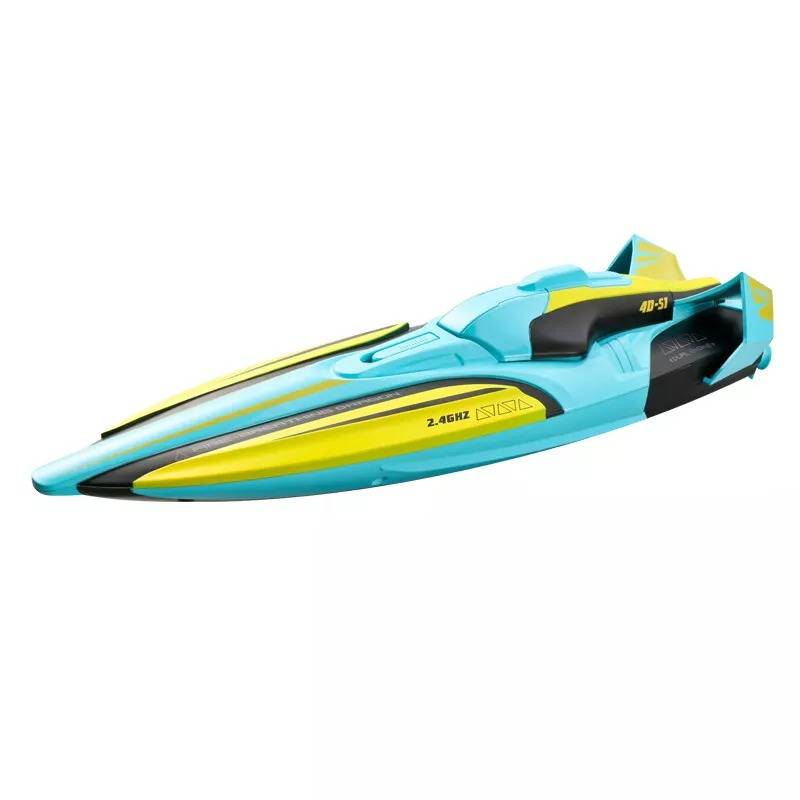 RC Hochgeschwindigkeitsboot 35 km/h – Dual-Motor, LED &amp; Wasserdicht