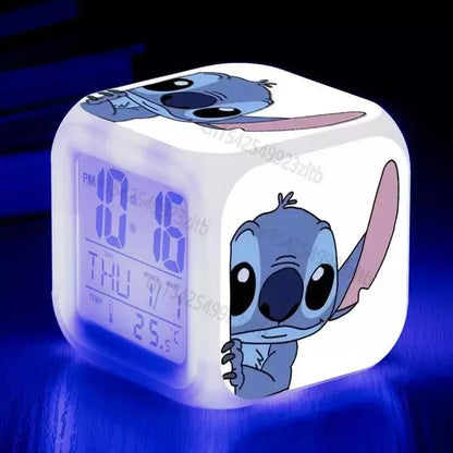 Disney Stitch LED-Alarmuhr