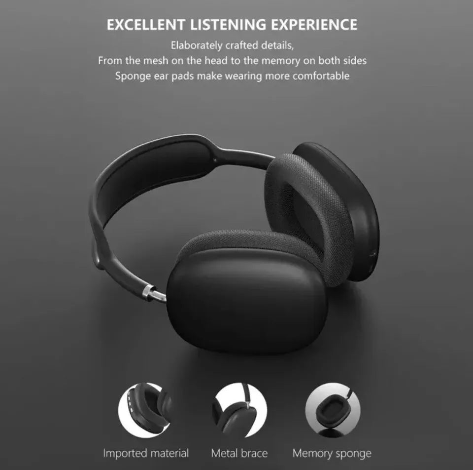 Kabellose Bluetooth-Kopfhörer | HiFi Stereo Sound, Aktive Geräuschunterdrückung &amp; Bequeme Passform für Reisen, Workouts &amp; täglichen Gebrauch