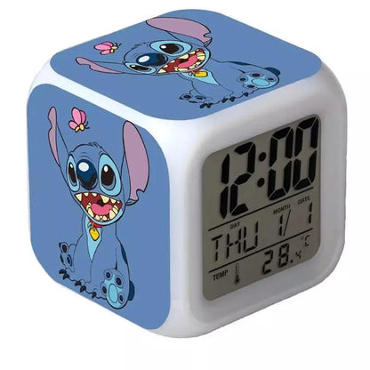 Disney Stitch LED-Alarmuhr