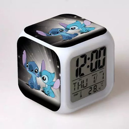 Disney Stitch LED-Alarmuhr